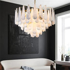 Alabaster Foyer Chandelier ChandeliersLife®