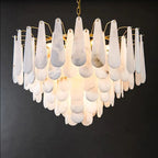 Alabaster Foyer Chandelier ChandeliersLife®