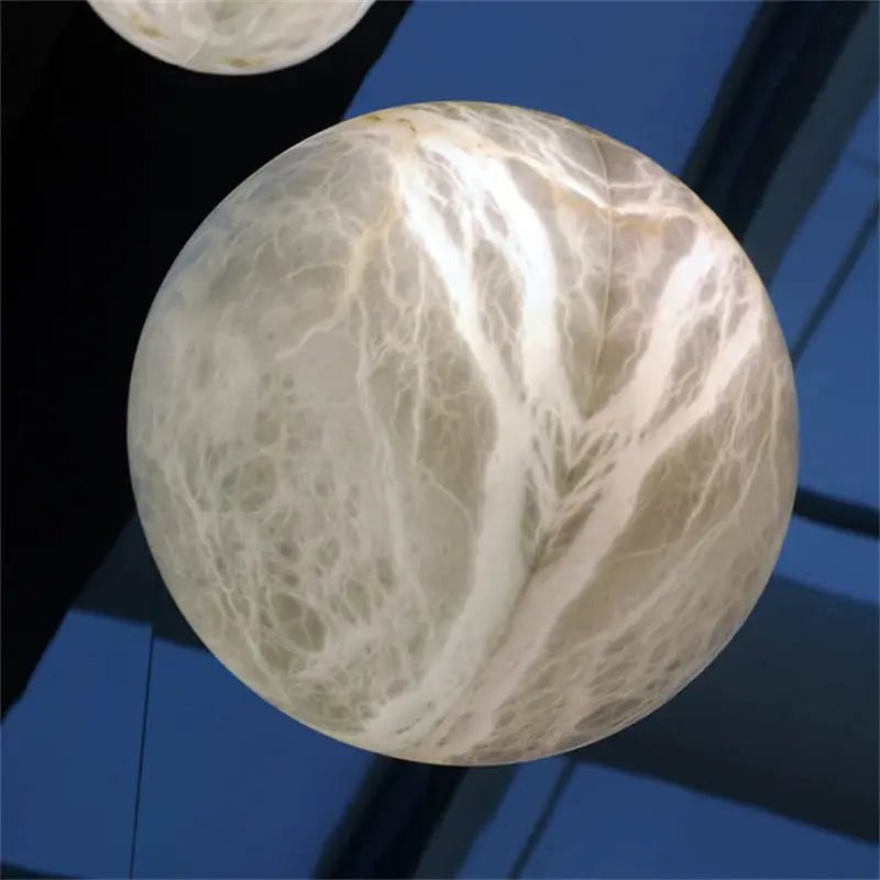 Alabaster Half Moon Wall Sconce ChandeliersLife®