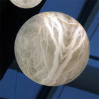 Alabaster Half Moon Wall Sconce ChandeliersLife®