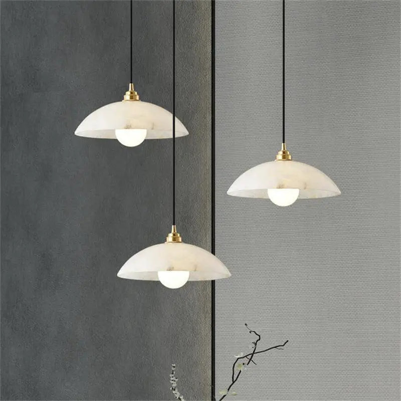 Alabaster Dome Pendant Light ChandeliersLife®
