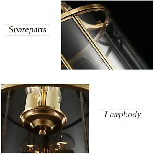 American Vintage Copper Chandeliers ChandeliersLife®
