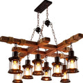 Retro Wood Chandelier ChandeliersLife®