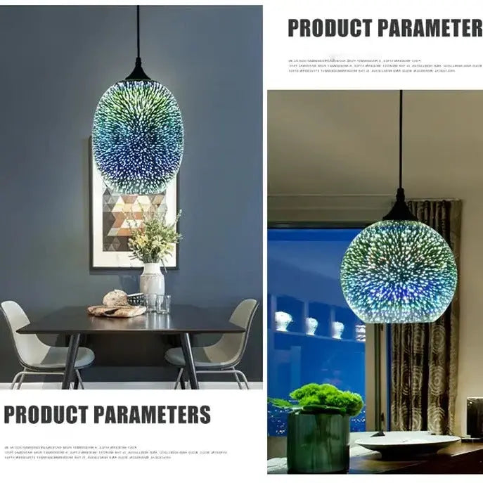 Modern 3D Colorful Pendant Lamp - A ChandeliersLife®