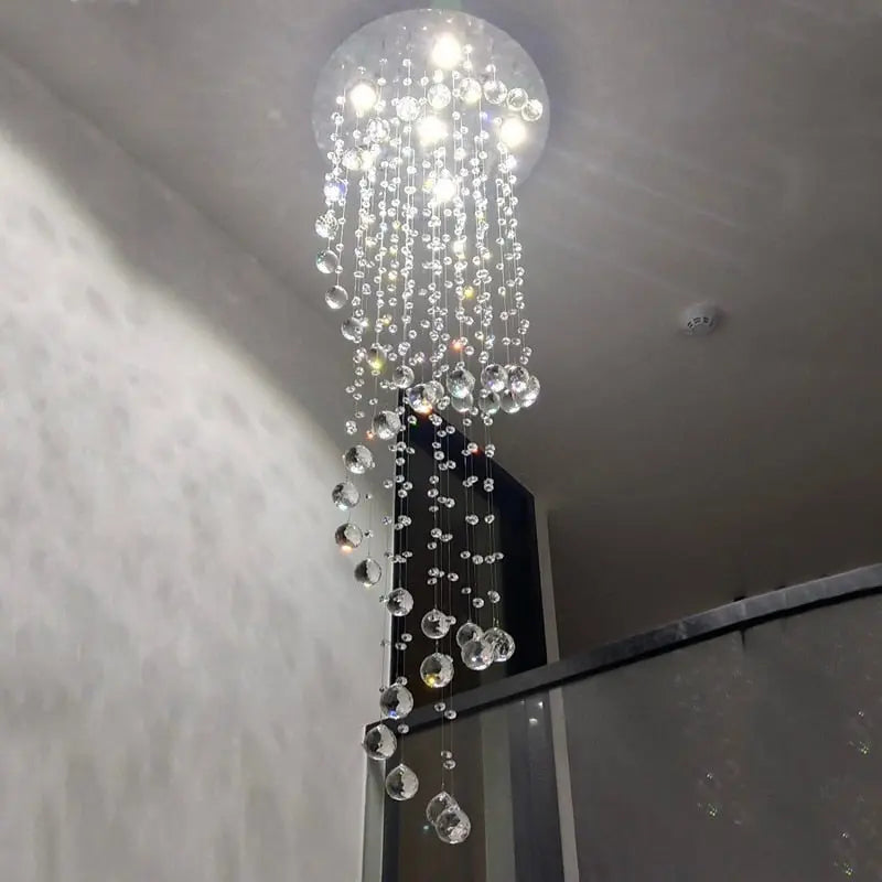 LED Spiral Crystal Chandelier ChandeliersLife®