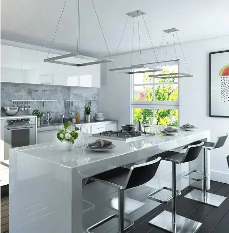 Modern Square Pendant Light DIY Creative Suspension Chandelier ChandeliersLife®