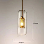 Golden Glass Pendant Chandelier ChandeliersLife®