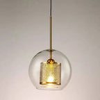 Golden Glass Pendant Chandelier ChandeliersLife®