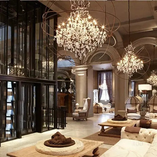 Mid Century Globe Chandelier ChandeliersLife®