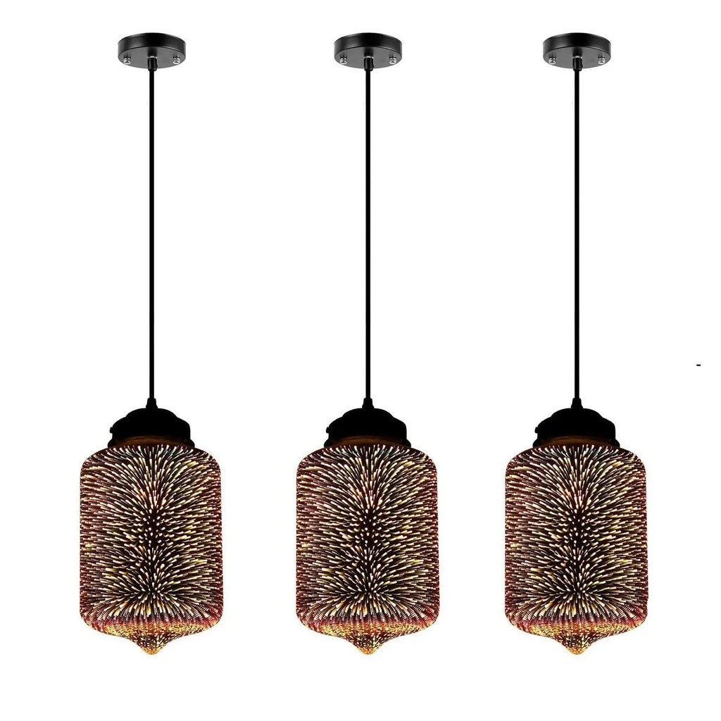 Modern 3D Colorful Pendant Lamp - C ChandeliersLife®