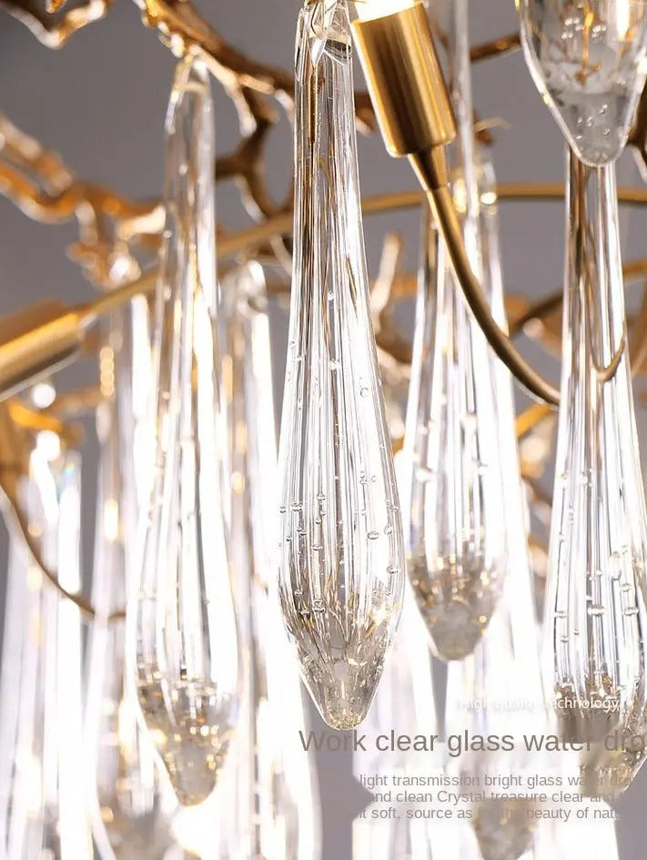 Luxury Living Room Crystal Lamp Villa Designer ChandeliersLife®