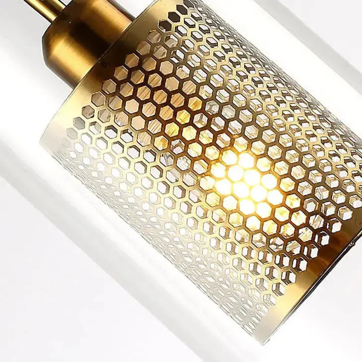 Golden Glass Pendant Chandelier ChandeliersLife®