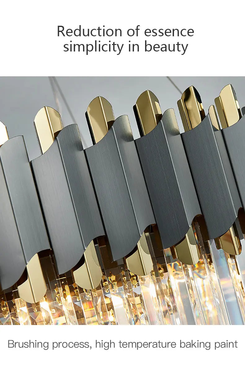 New Modern Crystal Luxury Pendant Chandelier Nordic