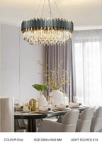 New Modern Crystal Luxury Pendant Chandelier Nordic