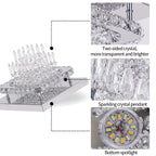 Modern Square Raindrop Ceiling Chandelier GreeLustr