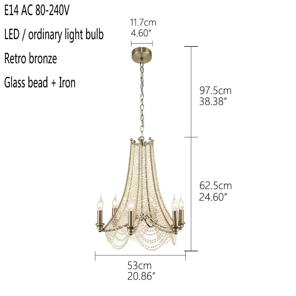 Modern Crystal Luxury Hanging  Chandelier ChandeliersLife®