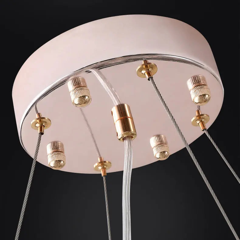 Dandelion Round Crystal Special Modern Chandelier ChandeliersLife®