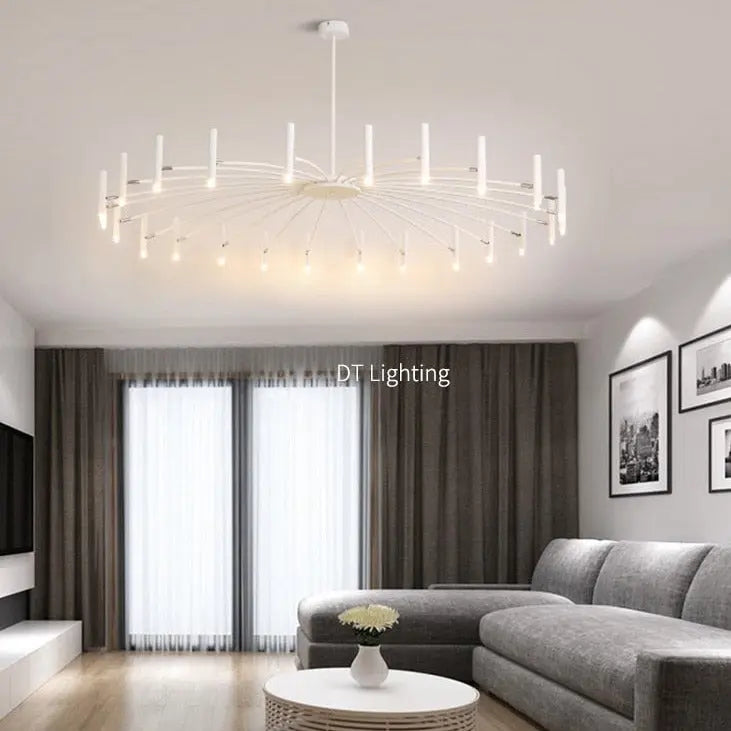 Bent and Adjustable Led Chandelier ChandeliersLife®