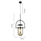 Loft Japanese Style Round Tube Chandeliers ChandeliersLife®