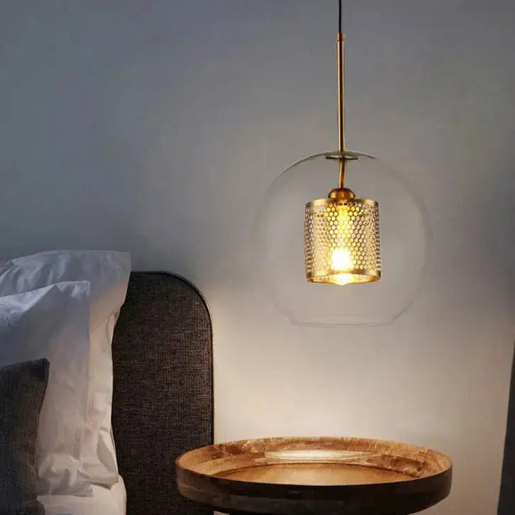 Golden Glass Pendant Chandelier ChandeliersLife®