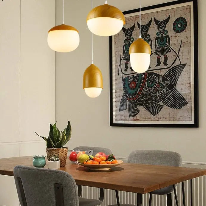 Nuts Acorn Small Mushrooms Hanging Lamp ChandeliersLife®