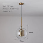 Loft Modern Pendant Light Glass Ball ChandeliersLife®