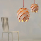 Modern DIY Wooden Pendant Lamp Nordic