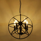 5 Light Unique Globe Chandelier ChandeliersLife®