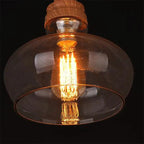 Creative Wood Single Head Pendant Lamp Nordic