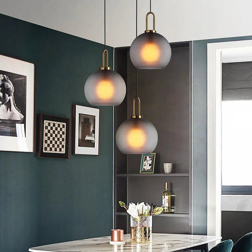 Glass Ball Modern Single Pendant Lights ChandeliersLife®