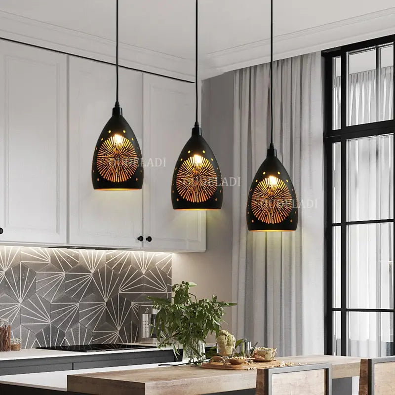 New Hollow Metal Cage Pendant Lamp ChandeliersLife®