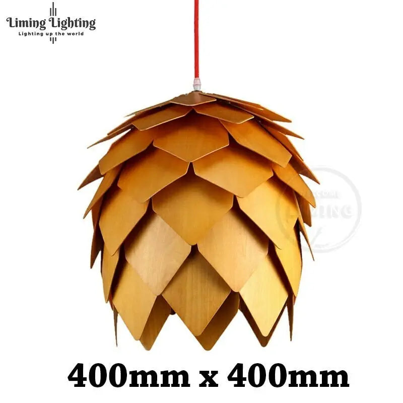 Modern DIY Wooden Pendant Lamp Nordic