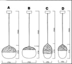 Nuts Acorn Small Mushrooms Hanging Lamp ChandeliersLife®