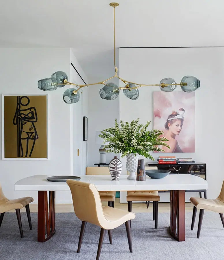 Modern Glass Designer Hanging Chandelier Nordic