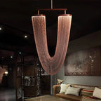LED Retro Iron Chain LED Chandelier ChandeliersLife®