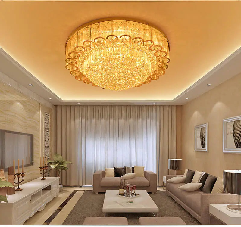 Luxury Crystal Ceiling Chandelier ChandeliersLife®