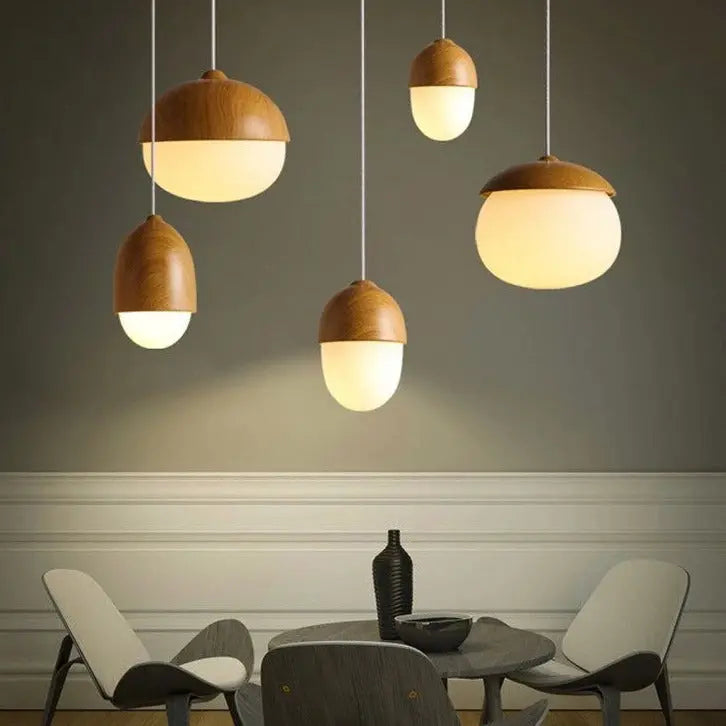 Nuts Acorn Small Mushrooms Hanging Lamp ChandeliersLife®