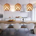 Modern DIY Wooden Pendant Lamp Nordic