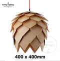 Modern DIY Wooden Pendant Lamp Nordic