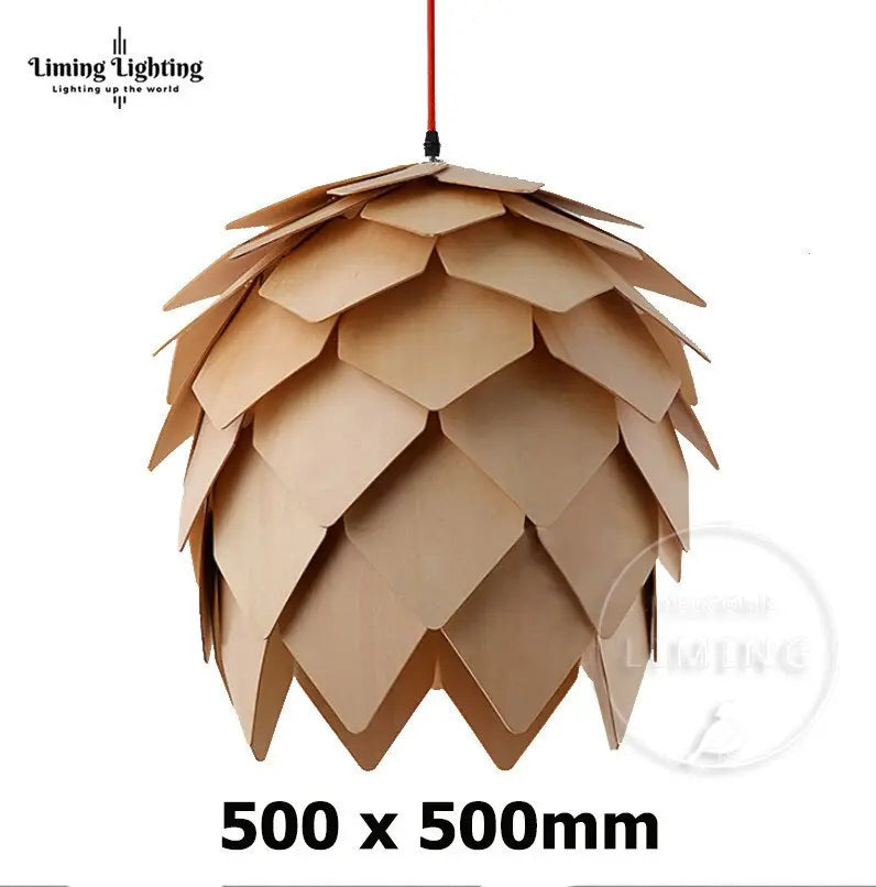 Modern DIY Wooden Pendant Lamp Nordic