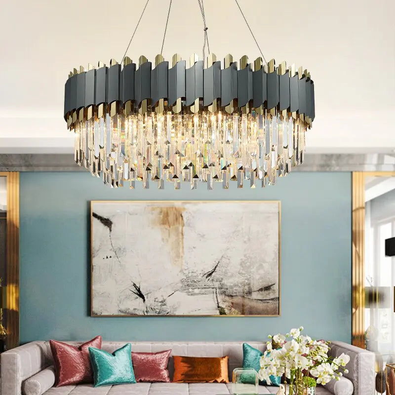 New Modern Crystal Luxury Pendant Chandelier Nordic