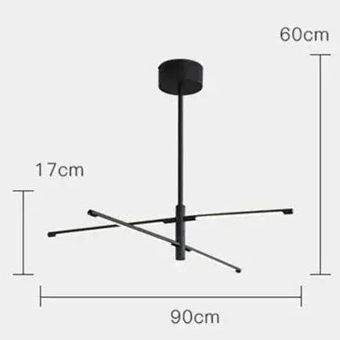 Modern Metal LED Tube Chandelier Luxury ChandeliersLife®