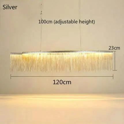 Modern LED Tassel Pendant Chandelier Nordic