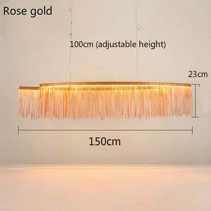 Modern LED Tassel Pendant Chandelier Nordic