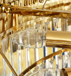 Modern Stainless Steel Luxury Crystal Chandelier ChandeliersLife®