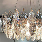 Modern Living Room Gold Deluxe Chandelier ChandeliersLife®