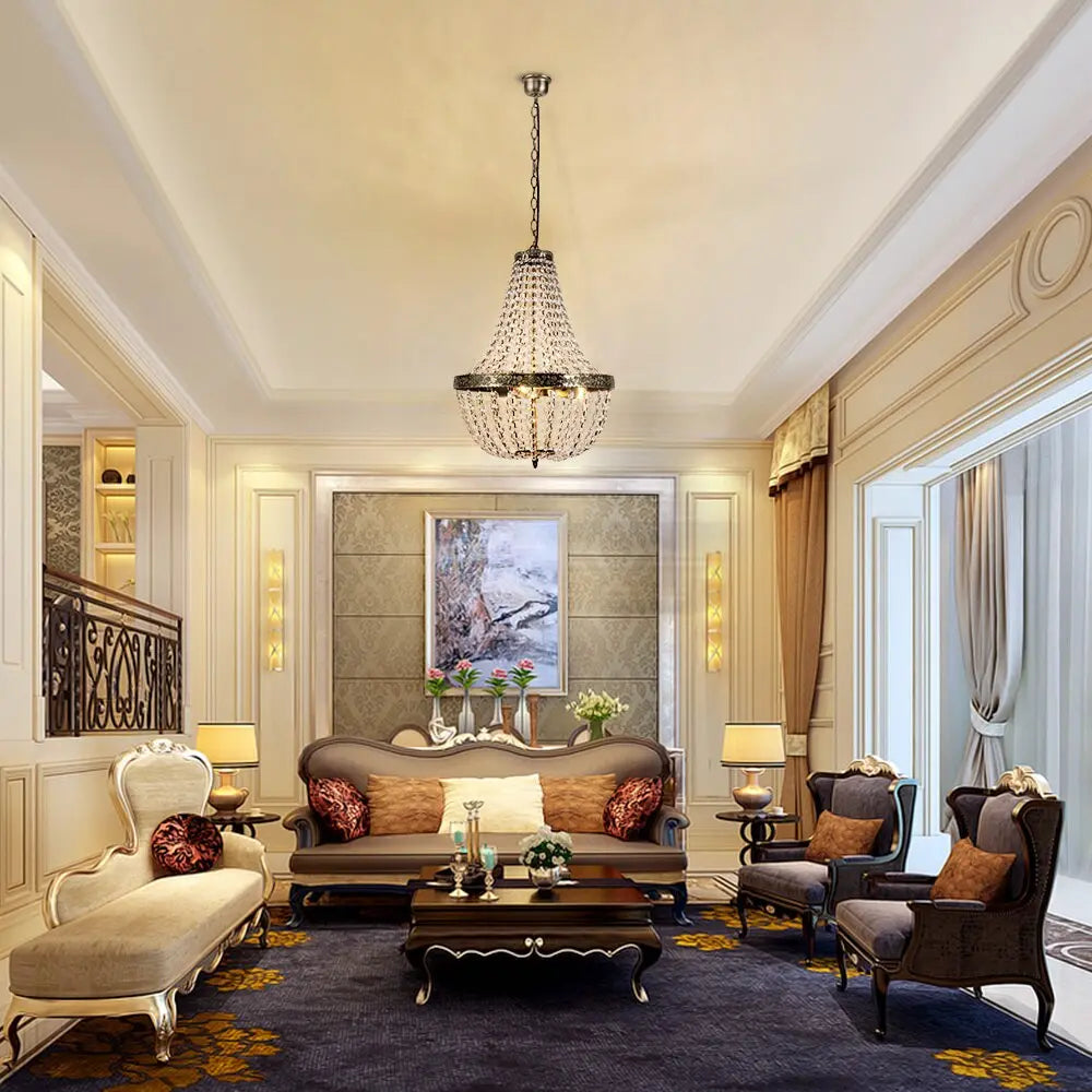 Modern Light Luxury Crystal Chandelier ChandeliersLife®