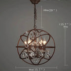 Mid Century Globe Chandelier ChandeliersLife®