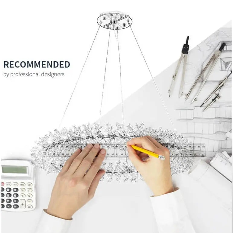 New Luxury Crystal Flower Chandelier ChandeliersLife®