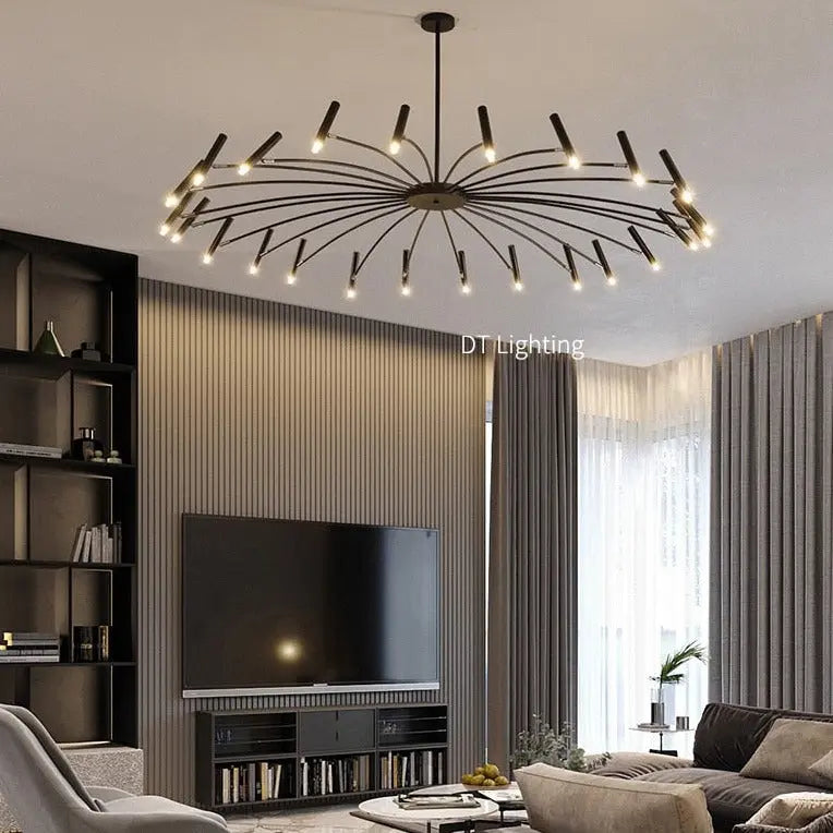 Bent and Adjustable Led Chandelier ChandeliersLife®